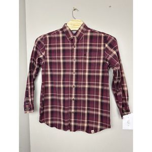 Carhartt Shirt Mens Large  Plaid Relaxed‎ Fit Button Up Long Sleeve